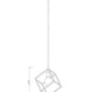 Z-Lite Vertical 11" 1-Light Bronze and Olde Brass Pendant Light