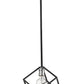 Z-Lite Vertical 11" 1-Light Matte Black and Brushed Nickel Pendant Light