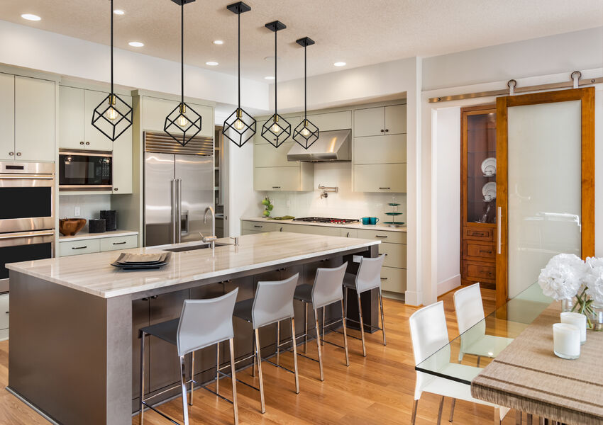 Z-Lite Vertical 11" 1-Light Matte Black and Brushed Nickel Pendant Light