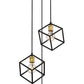 Z-Lite Vertical 18" 3-Light Bronze and Olde Brass Pendant Light