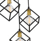Z-Lite Vertical 18" 3-Light Bronze and Olde Brass Pendant Light