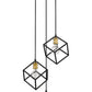 Z-Lite Vertical 18" 3-Light Bronze and Olde Brass Pendant Light