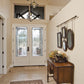 Z-Lite Vertical 18" 3-Light Bronze and Olde Brass Pendant Light