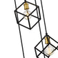 Z-Lite Vertical 21" 5-Light Bronze and Olde Brass Pendant Light