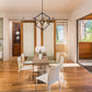 Z-Lite Vertical 24" 4-Light Bronze and Olde Brass Pendant Light
