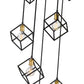 Z-Lite Vertical 24" 7-Light Bronze and Olde Brass Pendant Light