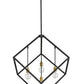Z-Lite Vertical 34" 4-Light Bronze and Olde Brass Pendant Light