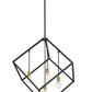 Z-Lite Vertical 34" 4-Light Bronze and Olde Brass Pendant Light