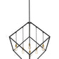 Z-Lite Vertical 44" 7-Light Bronze and Olde Brass Pendant Light
