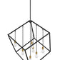 Z-Lite Vertical 44" 7-Light Bronze and Olde Brass Pendant Light