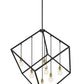 Z-Lite Vertical 44" 7-Light Bronze and Olde Brass Pendant Light