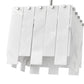 Z-Lite Viviana 12" 1-Light Polished Nickel Pendant Light With Alabaster Resin Shade