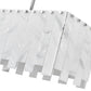 Z-Lite Viviana 12" 5-Light Polished Nickel Island Light With Alabaster Resin Shade