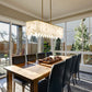 Z-Lite Viviana 12" 7-Light Rubbed Brass Island Light With Alabaster Resin Shade