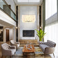 Z-Lite Viviana 26" 9-Light Polished Nickel Pendant Light With Alabaster Resin Shade
