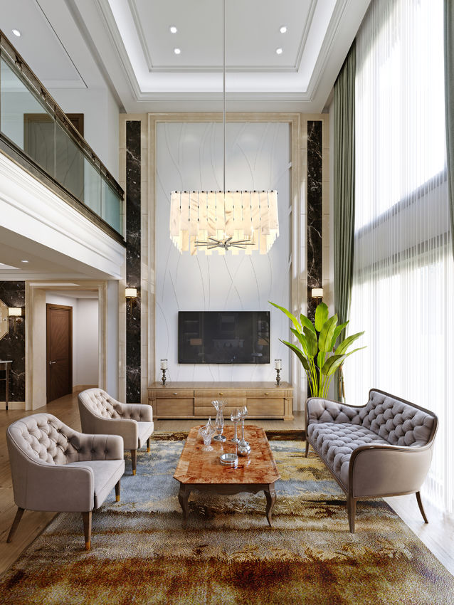Z-Lite Viviana 26" 9-Light Polished Nickel Pendant Light With Alabaster Resin Shade