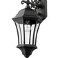Z-Lite Wakefield 10" 1-Light Black Aluminum Outdoor Wall Sconce With Clear Beveled Glass Shade