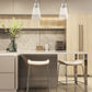 Z-Lite Wentworth 12" 1-Light Brushed Nickel Pendant Light With Clear Glass Shade