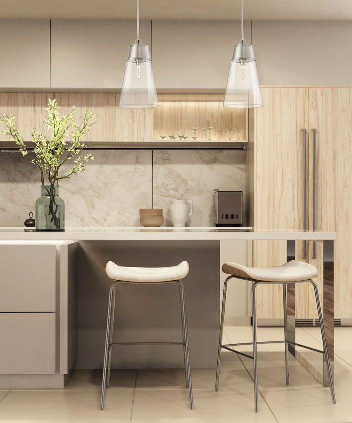 Z-Lite Wentworth 12" 1-Light Brushed Nickel Pendant Light With Clear Glass Shade