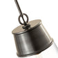Z-Lite Wentworth 12" 1-Light Plated Bronze Pendant Light With Clear Glass Shade