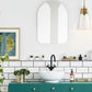 Z-Lite Wentworth 12" 1-Light Rubbed Brass Pendant Light With Clear Glass Shade