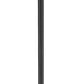 Z-Lite Westover 10" W x 112" H 2-Light Black Brass Clear Beveled Glass Shade Outdoor Post Mounted Fixture