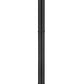 Z-Lite Westover 10" W x 92" H 2-Light Black Brass Clear Beveled Glass Shade Outdoor Post Mounted Fixture