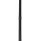 Z-Lite Westover 11" W x 102" H 3-Light Black Brass Clear Beveled Glass Shade Outdoor Post Mounted Fixture