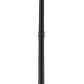 Z-Lite Westover 11" W x 102" H 3-Light Black Brass Clear Beveled Glass Shade Outdoor Post Mounted Fixture