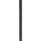 Z-Lite Westover 11" W x 114" H 3-Light Black Brass Clear Beveled Glass Shade Outdoor Post Mounted Fixture