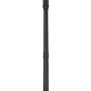 Z-Lite Westover 33" W x 126" H 12-Light Black Brass Clear Beveled Glass Shade Outdoor Post Mounted Fixture