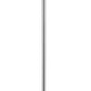 Z-Lite Willow 6" 1-Light Chrome Mini Pendant Light With Clear and Matte Opal Glass Shade