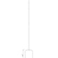 Z-Lite Willow 6" 1-Light Matte Black Mini Pendant Light With Clear and Matte Opal Glass Shade