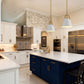 Z-Lite Z-Studio 13" 1-Light Matte White and Heritage Brass Pendant Light