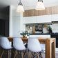 Z-Lite Z Studio 13" Matte Black Steel and Ivory Fabric Pendant Light