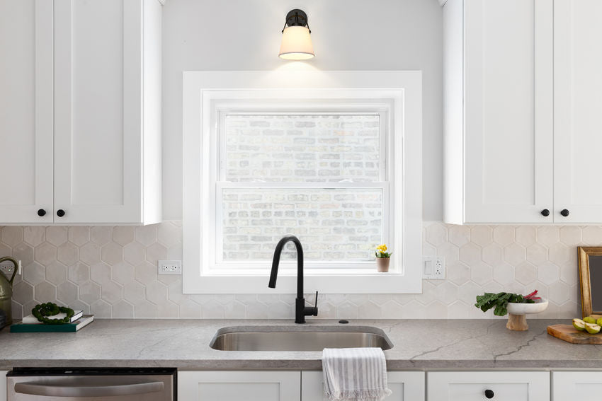 Z-Lite Z-Studio 8" 1-Light Matte Black and Ivory Fabric Shade Wall Sconce
