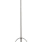 Z-Lite Z-Studio 8" 1-Light Matte White and Brushed Nickel Mini Pendant Light With Metal Shade