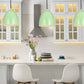 Z-Lite Z Studio Dome Pendant 10" 1-Light Mint Iron Pendant Light