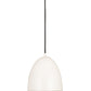 Z-Lite Z Studio Dome Pendant 10" 1-Light Satin White Iron Pendant Light