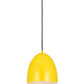 Z-Lite Z Studio Dome Pendant 10" 1-Light Yellow Iron Pendant Light