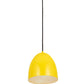 Z-Lite Z Studio Dome Pendant 10" 1-Light Yellow Iron Pendant Light