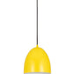 Z-Lite Z Studio Dome Pendant 10" 1-Light Yellow Iron Pendant Light