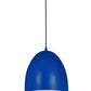 Z-Lite Z Studio Dome Pendant 12" 1-Light Blue Iron Pendant Light
