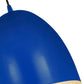 Z-Lite Z Studio Dome Pendant 12" 1-Light Blue Iron Pendant Light