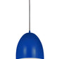 Z-Lite Z Studio Dome Pendant 12" 1-Light Blue Iron Pendant Light
