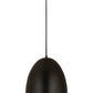 Z-Lite Z Studio Dome Pendant 12" 1-Light Satin Black Iron Pendant Light