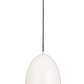 Z-Lite Z Studio Dome Pendant 12" 1-Light Satin White Iron Pendant Light