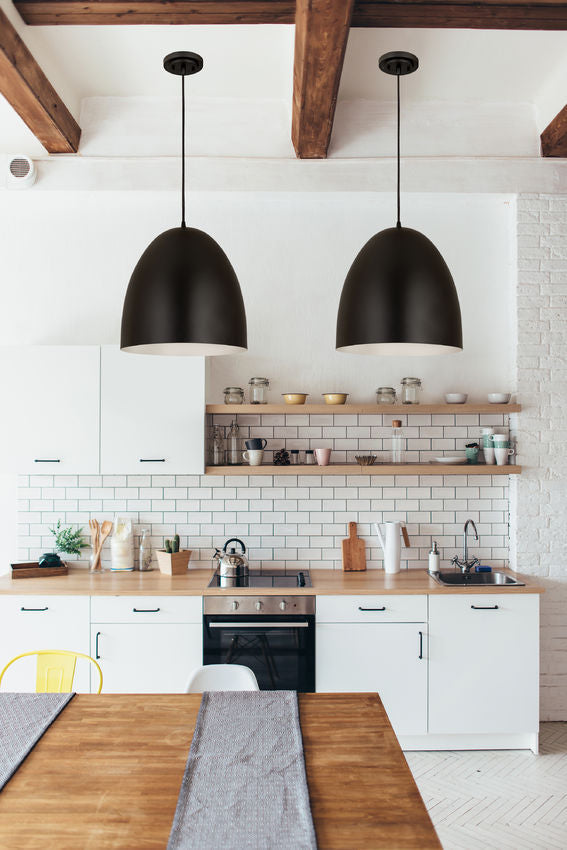 Z-Lite Z Studio Dome Pendant 19" 3-Light Satin Black Iron Pendant Light