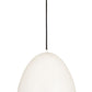 Z-Lite Z Studio Dome Pendant 19" 3-Light Satin White Iron Pendant Light