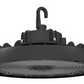 Falkor Industry UHB Black UFO LED High Bay Premium Indoor Luminaire 150/200/240W 277-480V
